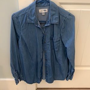 Old navy denim shirt